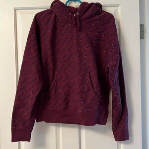 Champion logo unisex hoodie